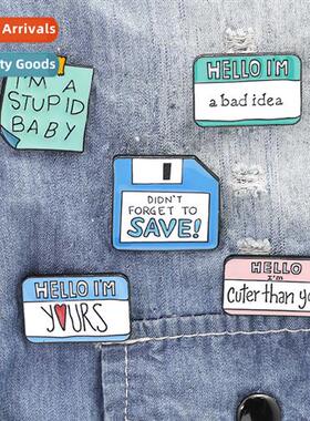 New Carto Creative Geometric Sticky Notes Folder Alloy Drip