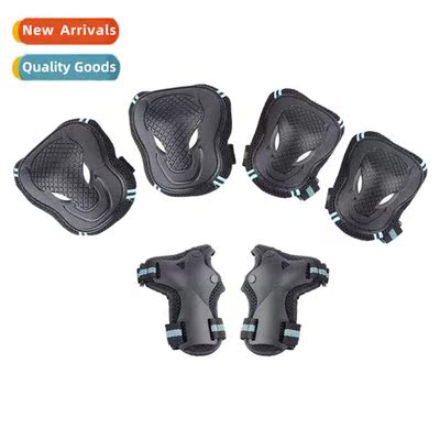 Adult children roller skating skate guards skateboarding rid