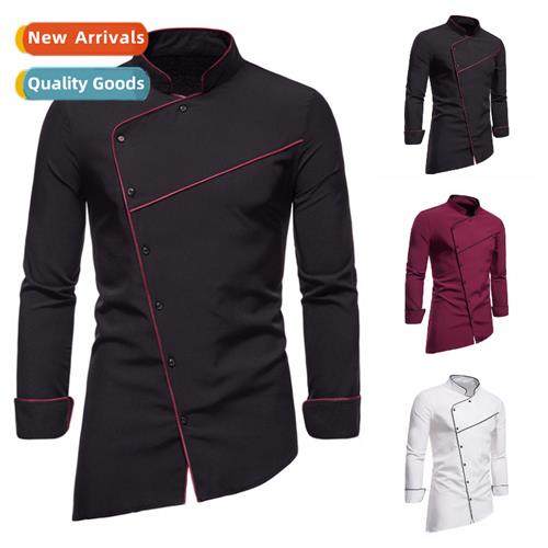 Europe code shirt fall new large size business mens drape ca