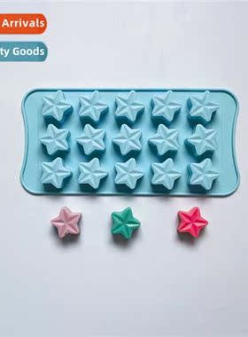 15 csecutive pentagram chocolate 531 silice mold cake puddin