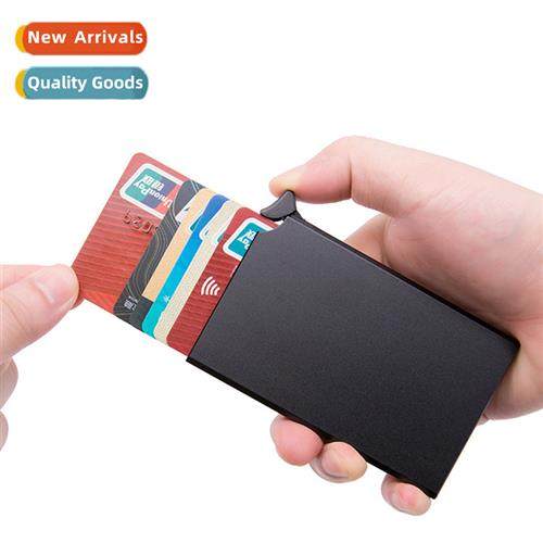 Model Anti-magnetic RFID anti-ft swipe card bag Automatic po