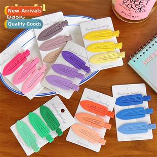 side clips headdress female clip bangs forehead pack