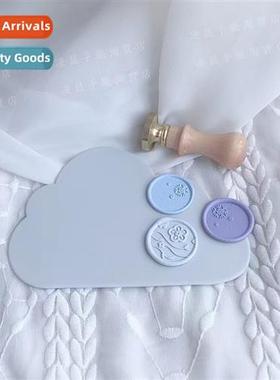 diy fire paint stamp demolding mat plate Korean silice cloud