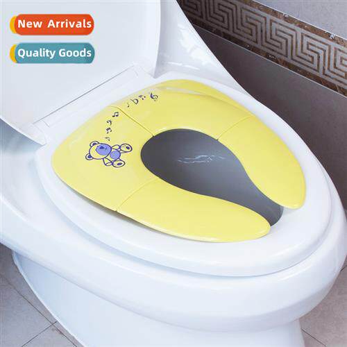 Baby Folding Toilet Outing Travel Toilet Rings Child Safe Bi