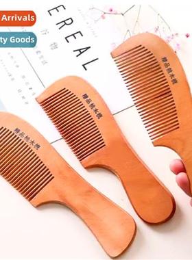 Large Hle Wooden Comb Polished Mahogany One or Two Dollar St