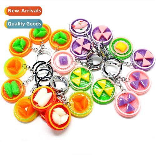 Food Keychain Ring Creative Gift New Products