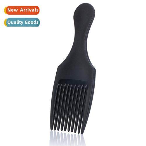 Mens Wide Tooth Comb Black Short Tooth Smooth Hair Oil Hair