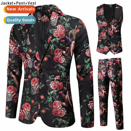 Valentines Day new casual 3D printing su vest su pants su 3-