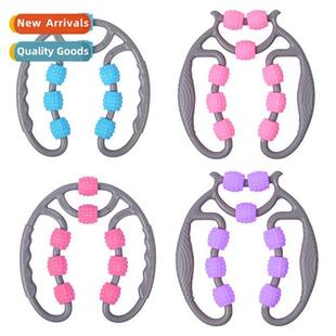 Training Roller Massager Wheel Mus Leg Yoga Clamp Eight Ring
