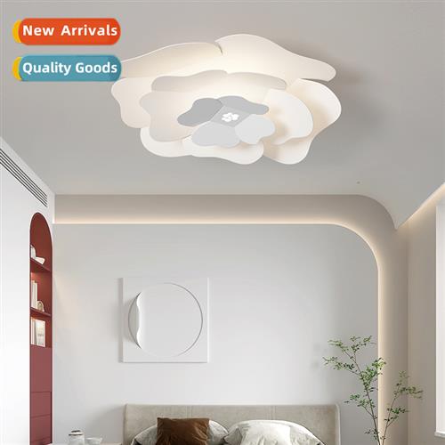 Bedroom Flower Ceiling Light Modern Simple Pure Whe Minimali