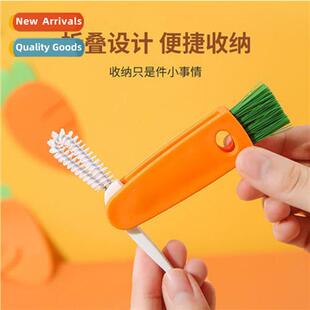 3-in-1 Insulated Mug Lid Brush Multifunctial Groove Cleaning