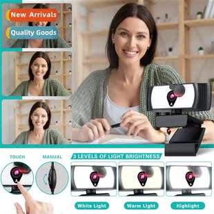 4k beauty auto focus 1080p computer webcam fill light networ