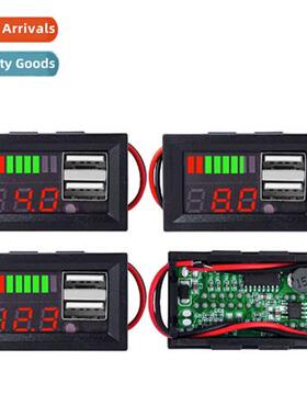 12-24V Battery Voltage Indicator Board Dual USB Output Cell