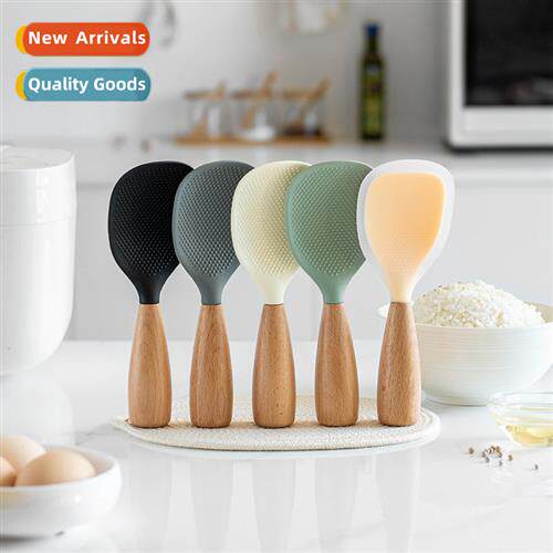 Creative food-grade vertical silice rice spo n-stick rice sp
