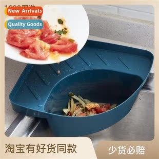Triangle Sink Shelf Kchen Drainage Storage Basket Sink Food