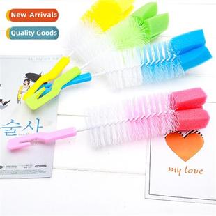 brush bottle spge wire flowe Plastic curved hle