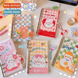 Hbook set loose-leaf notebook sub student cute carto notepad