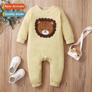 girl baby new ins cute fall print spring 2022