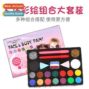 based body paints paint water face Hall set