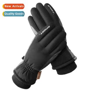 winter riding touch gloves warm mens thickened Ski padded
