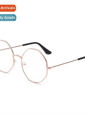 Mens  womens anti-blue light polygal myopia frames 0-600 deg