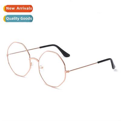 Mens  womens anti-blue light polygal myopia frames 0-600 deg