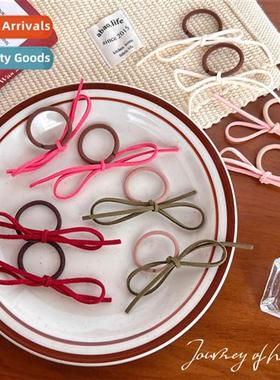 Korean versi   childrens new cute bow  ring two- set  textur