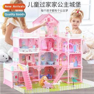 house doll set Childrens villa play simulati paren new