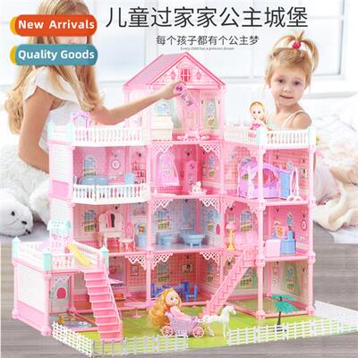Childrens new play house doll house set simulati villa paren