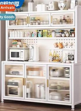 Kchen Shelf Microwave Oven Storage Cabinet Multifunctial Din