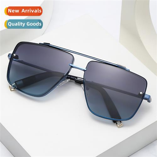 2A560 double beam metal sunglasses 适用men fashion ins  fash