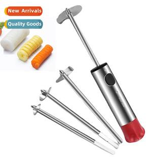 304 stainless steel vegetable digging heart corer dig hole a