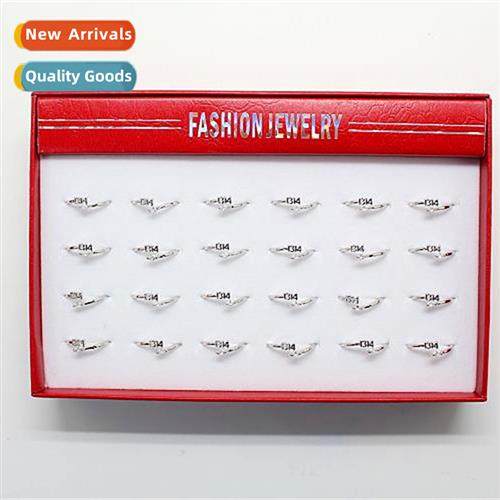 popular ring opening adjustable ring letters opening jewelry