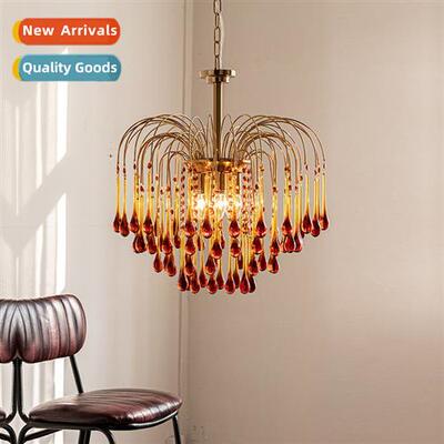 Full copper living room chelier French retro lamps  lanterns