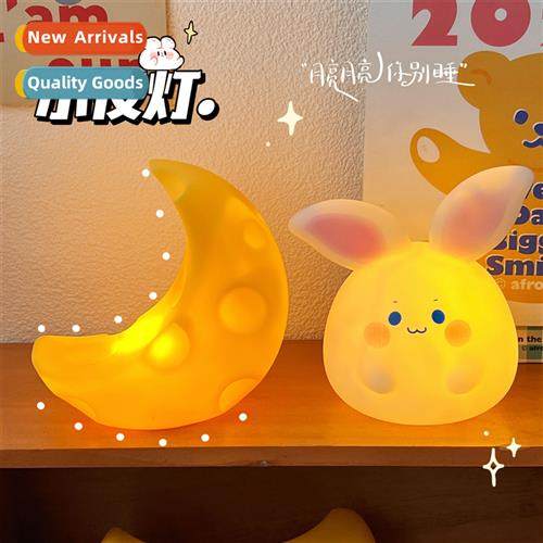 Creative fashi cute carto rabb mo night light student bedroo
