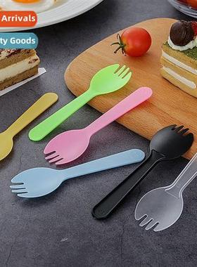 Disposable fork  spo all-in-e plastic small spo individually