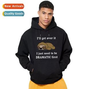 fleece animal print Fashi ribbed winter hoodie bottom fall