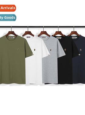 2021 summer new Japanese tide embroidery small  simple hundr