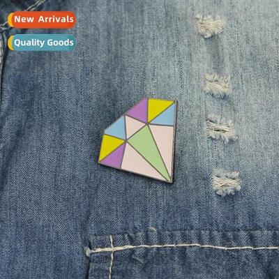 Europe and  Uned States persaly 3D colorful diamd brooch stu