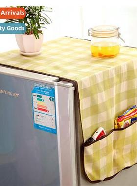 Thoughtful multi-purpose n-woven refrigerator dust cover Pla