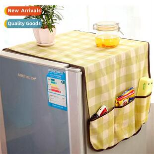 Thoughtful multi-purpose n-woven refrigerator dust cover Pla