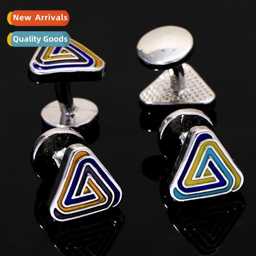 Europe and  Uned States new triangle cufflinks business casu
