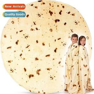 Napping Blanket Pancake Round Dut Tacos Flannel Air Creative