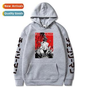 printed hooded fall Chainsaw sweater digal winter stud Man