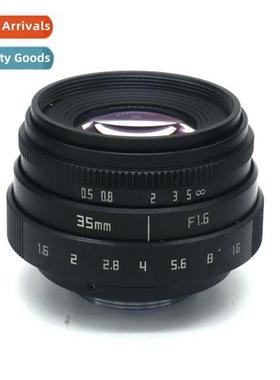 Fujian 35mm F1.6 cctv lens manual aperture microsingle camer