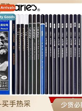 Pencil C7401 Sketch Pencil St Medium Hard Charcoal 2B4B6B8B1