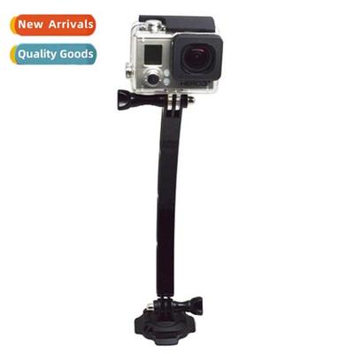 适用gopro12 camera selfie bracket stick 360 degree rotation