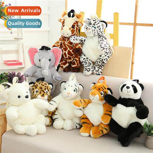 Simulati animal plush toy schoolbag backpack backpack childr
