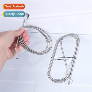 Stainless Steel Refrigerator Unclogger Refrigerator Drain Ho