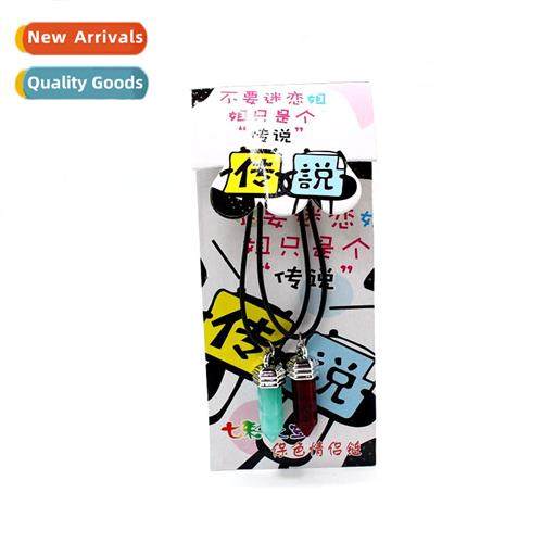 Lear rope fashi charm necklace persalized pattern n color pr